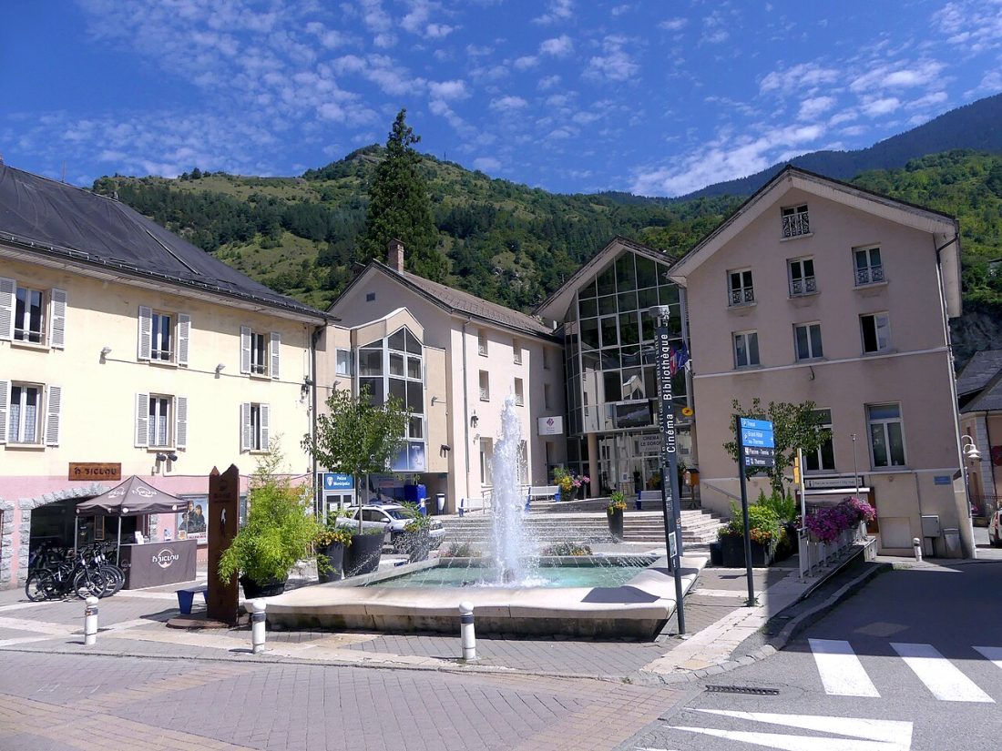 Vue de Brides-les-Bains