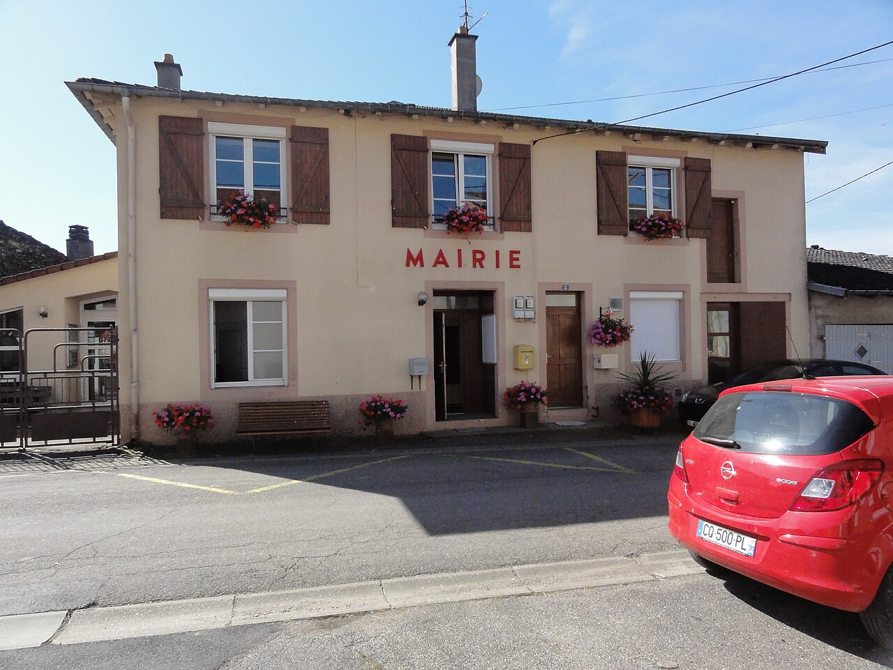 Vue de Brouville