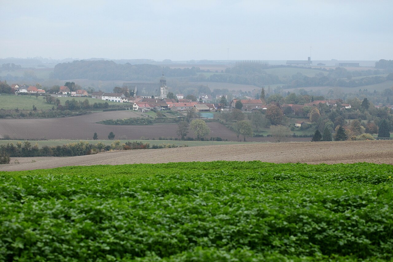 Vue de Buire-au-Bois