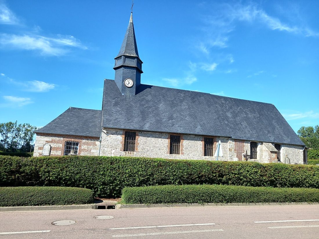 Vue de Calleville-les-Deux-Églises