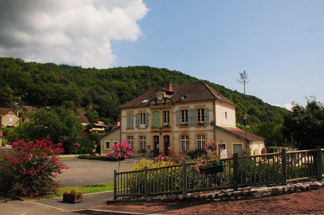 Vue de Carlux