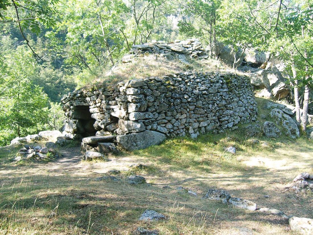 Vue de Casteil