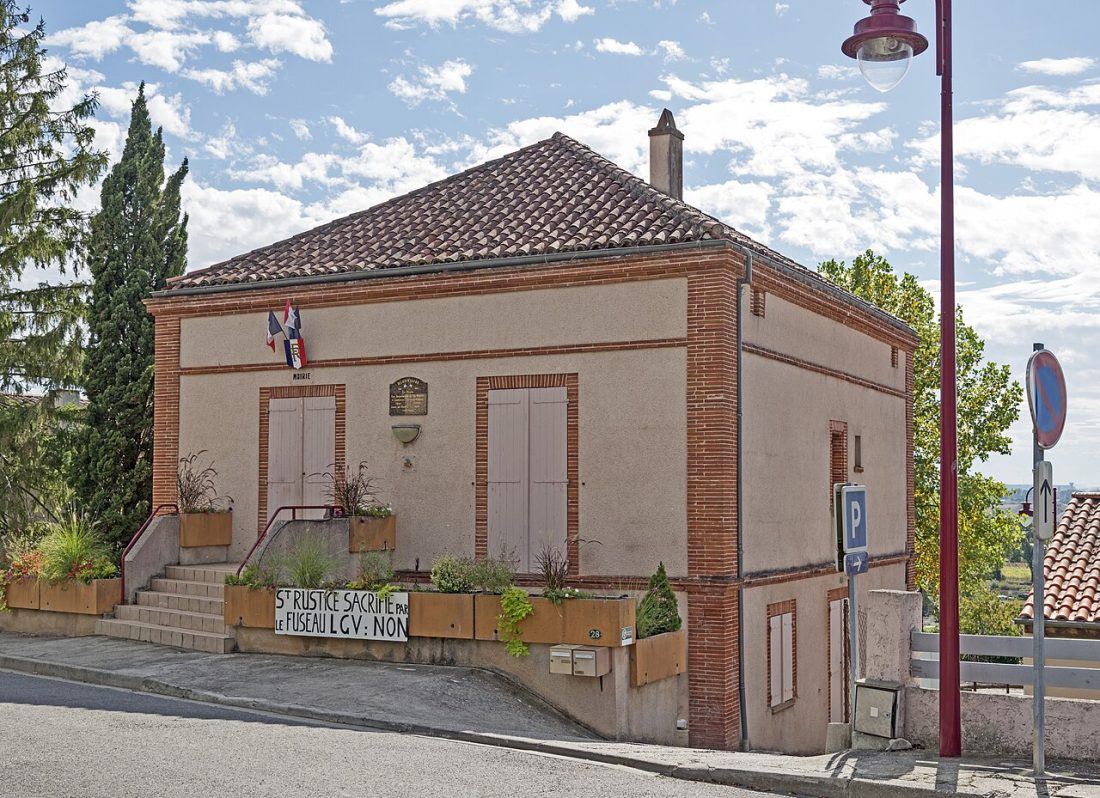 Vue de Castelnau-d'Estrétefonds