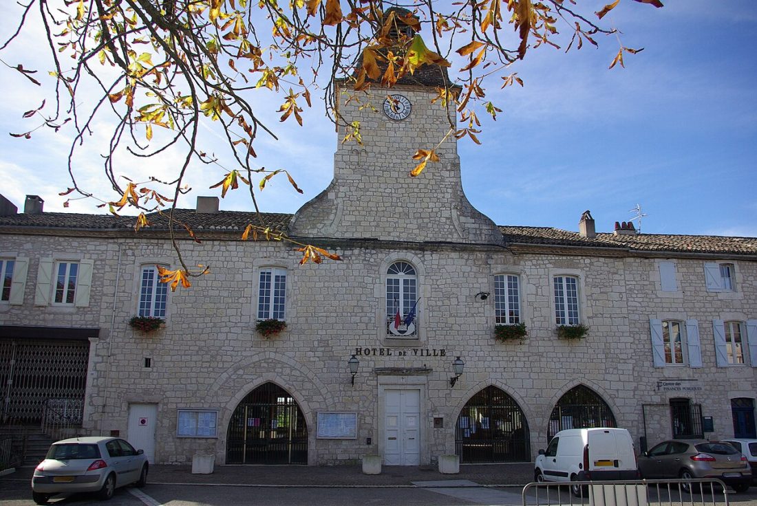 Vue de Castelnau-Montratier