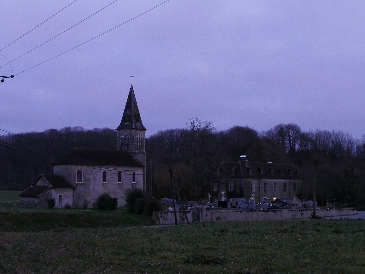 Vue de Castétis