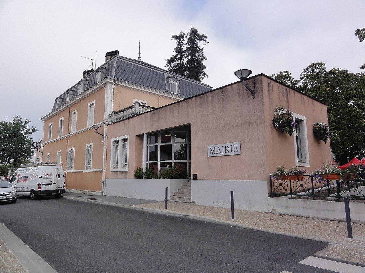 Vue de Castets
