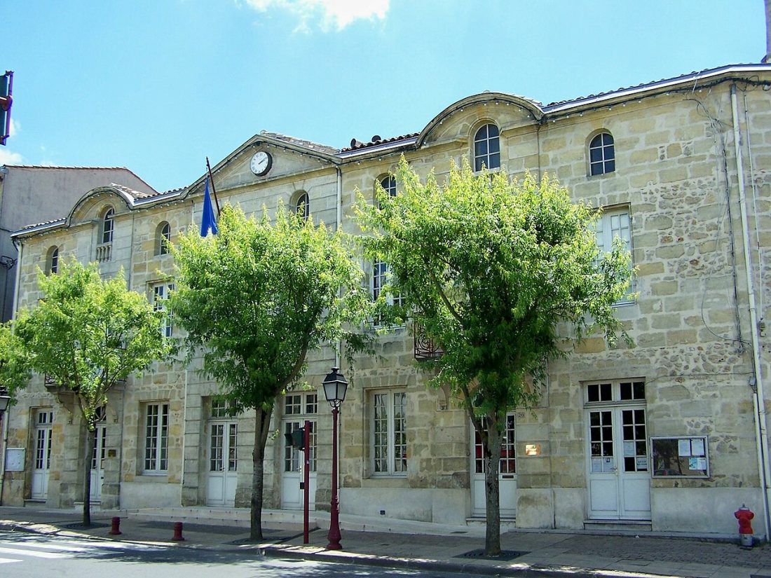 Vue de Castres-Gironde