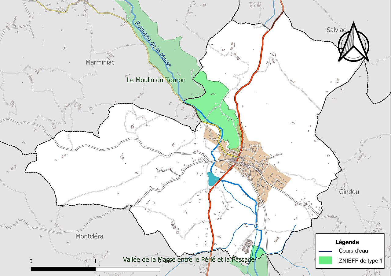 Vue de Cazals