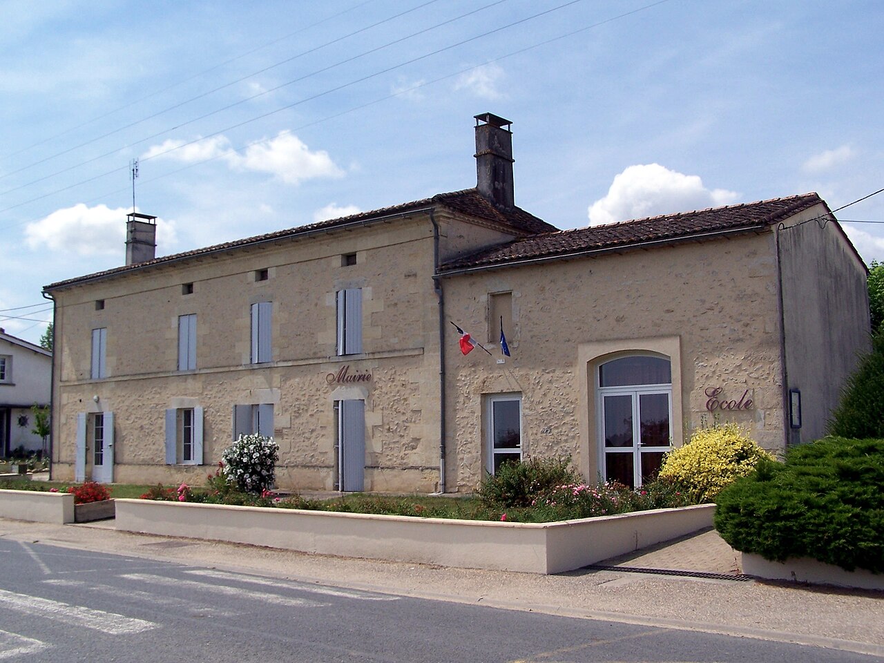 Vue de Cazaugitat