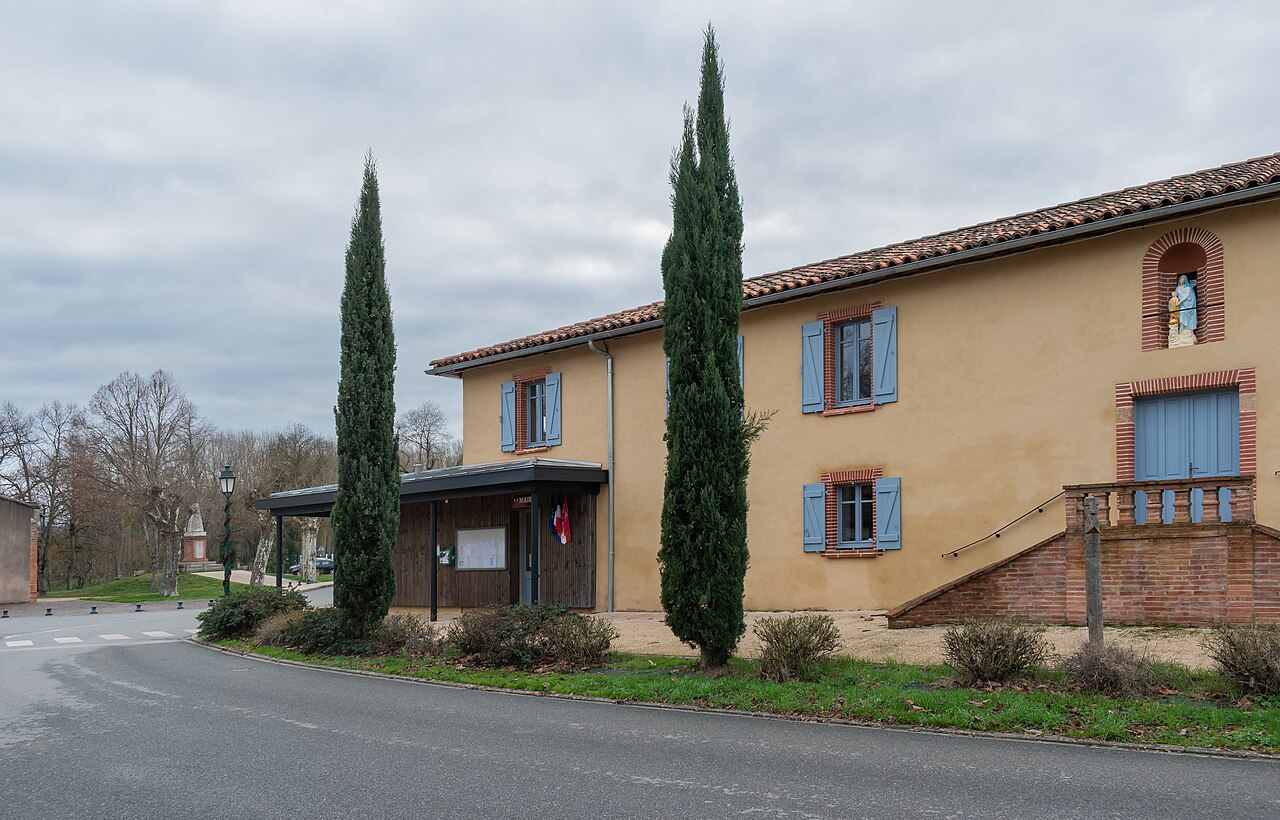 Vue de Cazaux-Savès