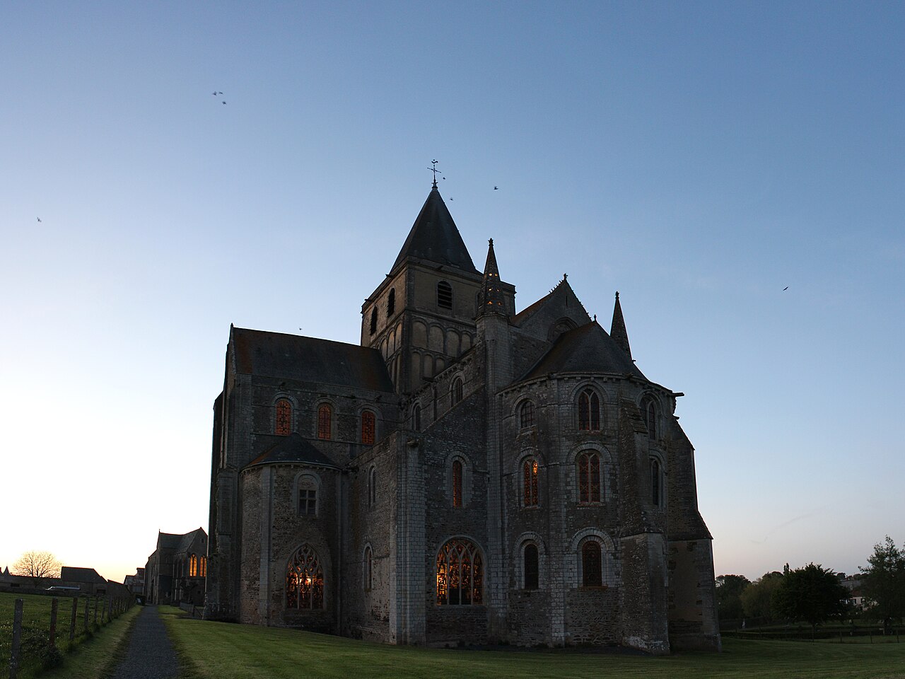 Vue de Cerisy-la-Forêt