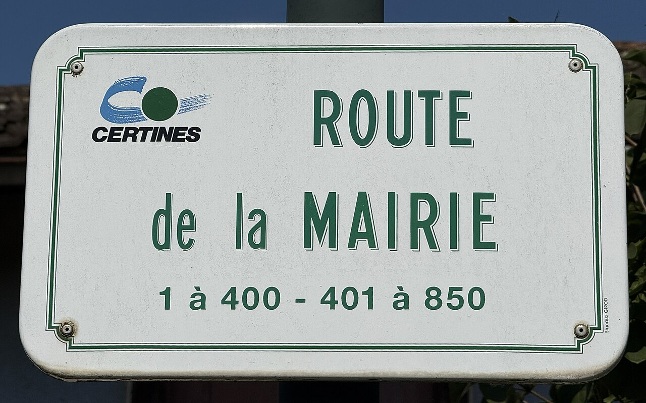Vue de Certines