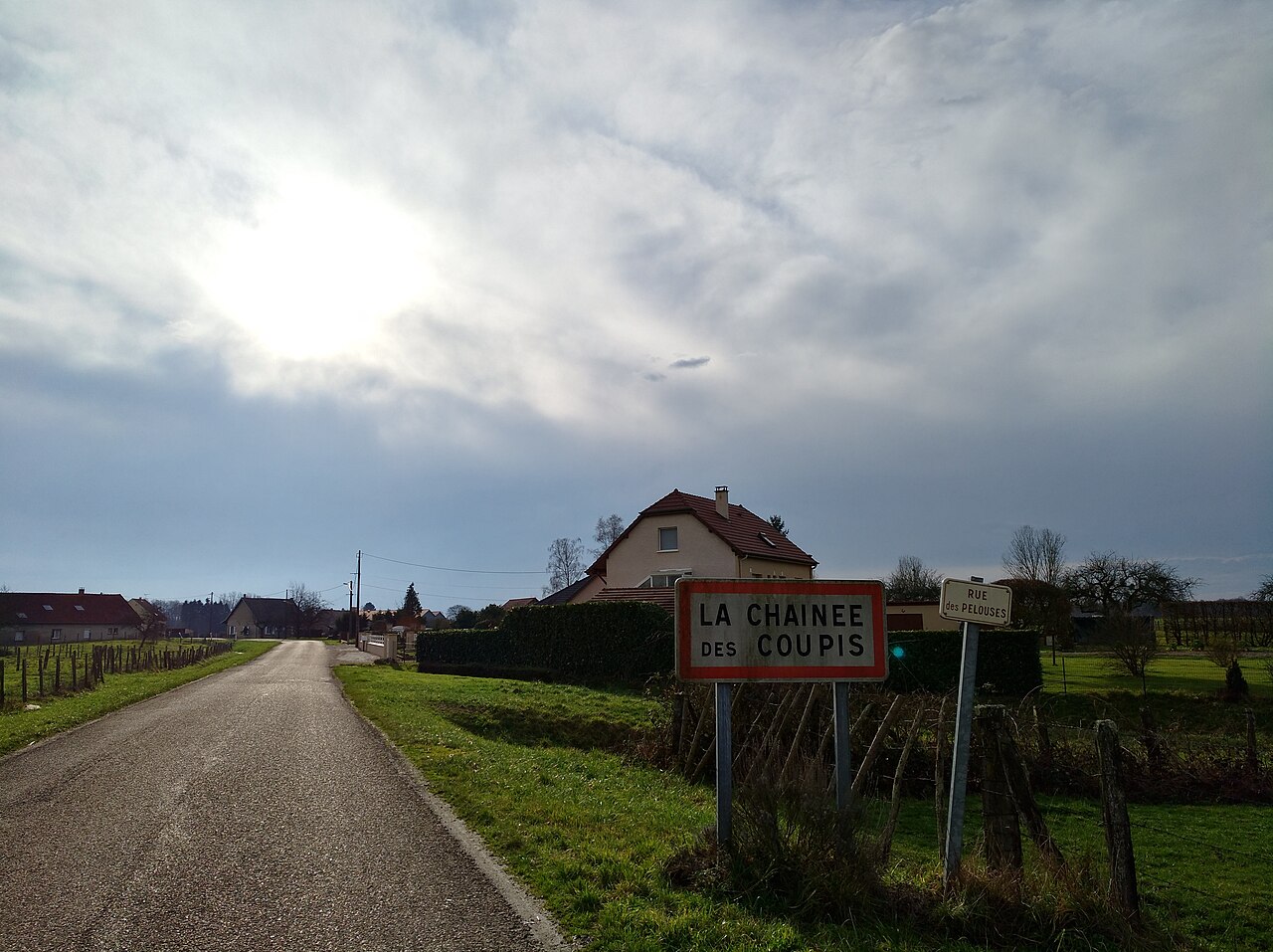 Vue de Chaînée-des-Coupis