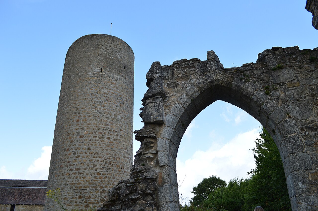 Vue de Châlus