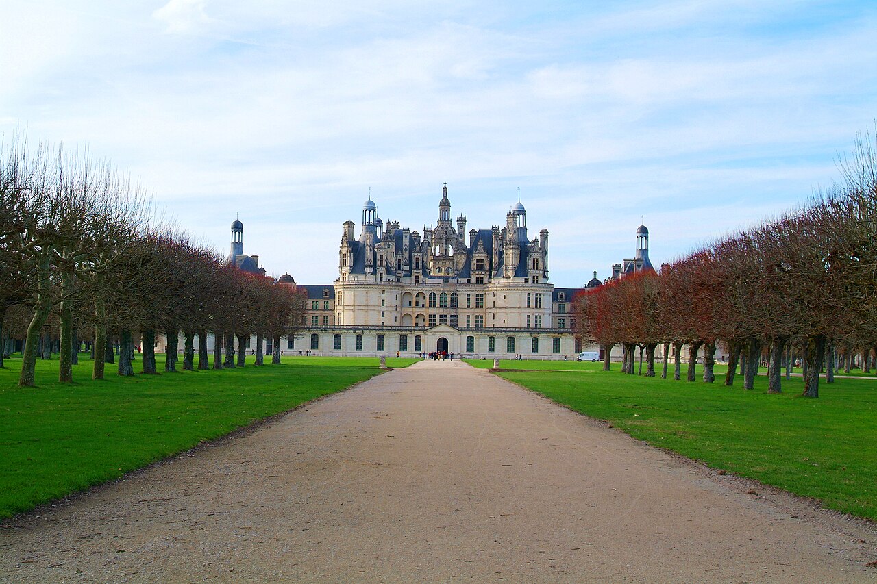 Vue de Chambord