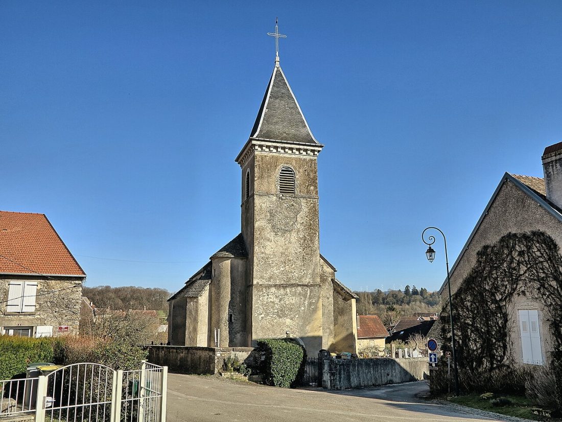 Vue de Chambornay-lès-Bellevaux