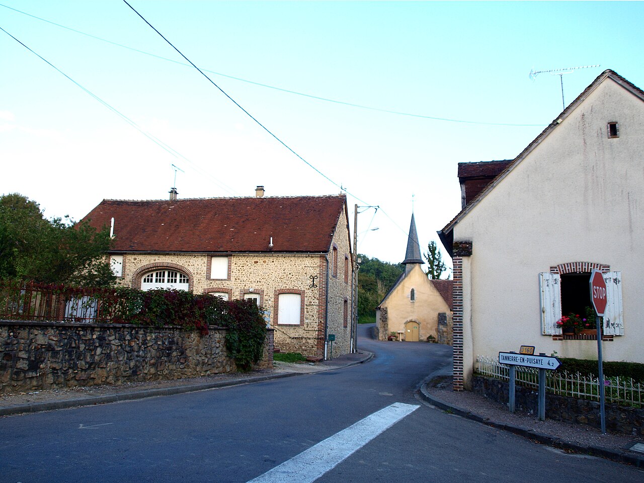 Vue de Champignelles