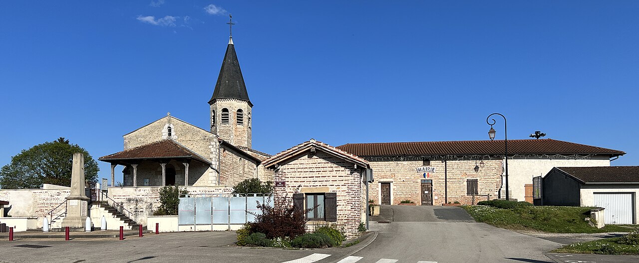 Vue de Chanoz-Châtenay