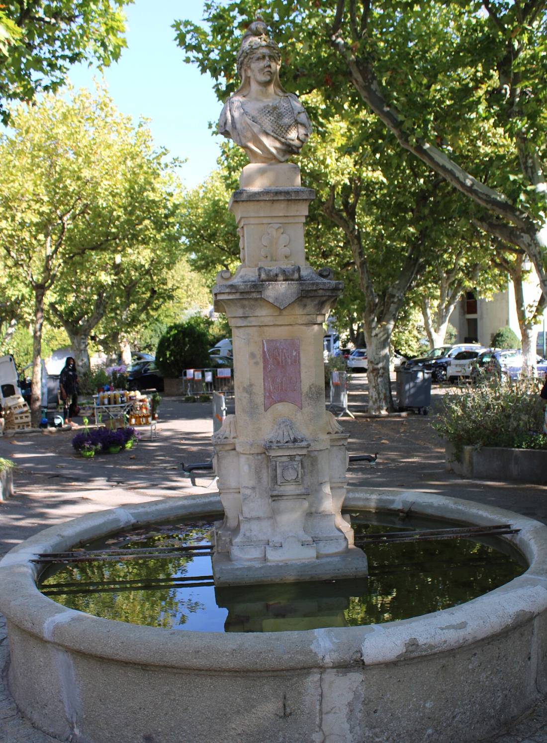 Vue de Charleval