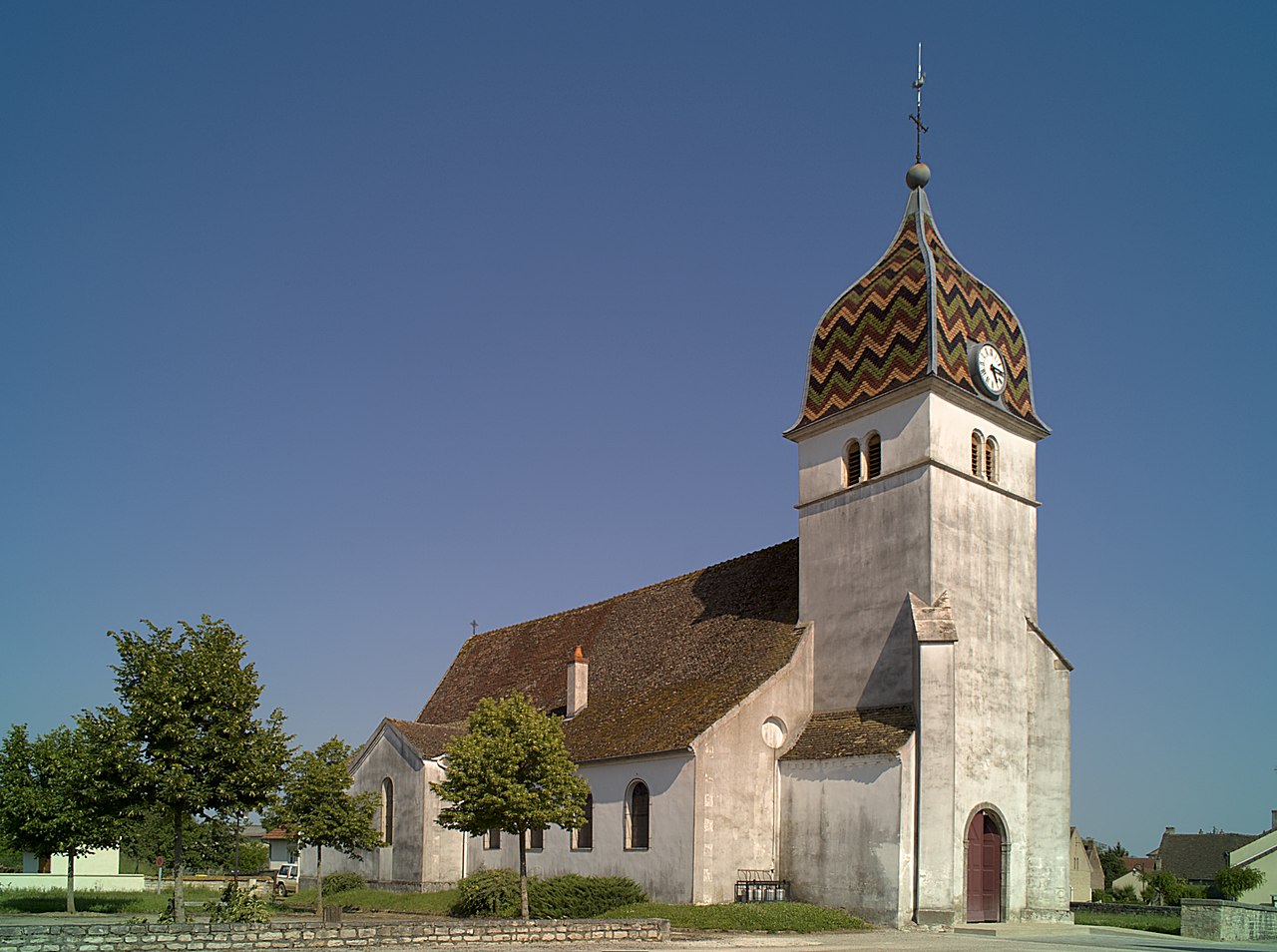 Vue de Charnay-lès-Chalon