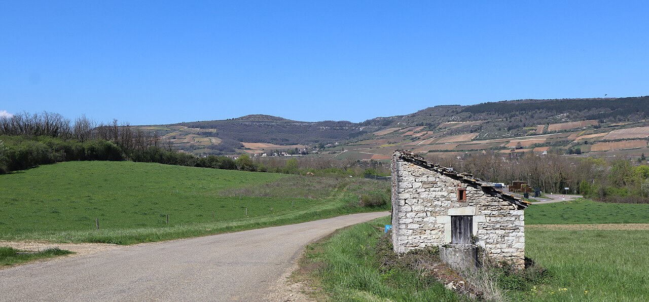 Vue de Chassey-le-Camp