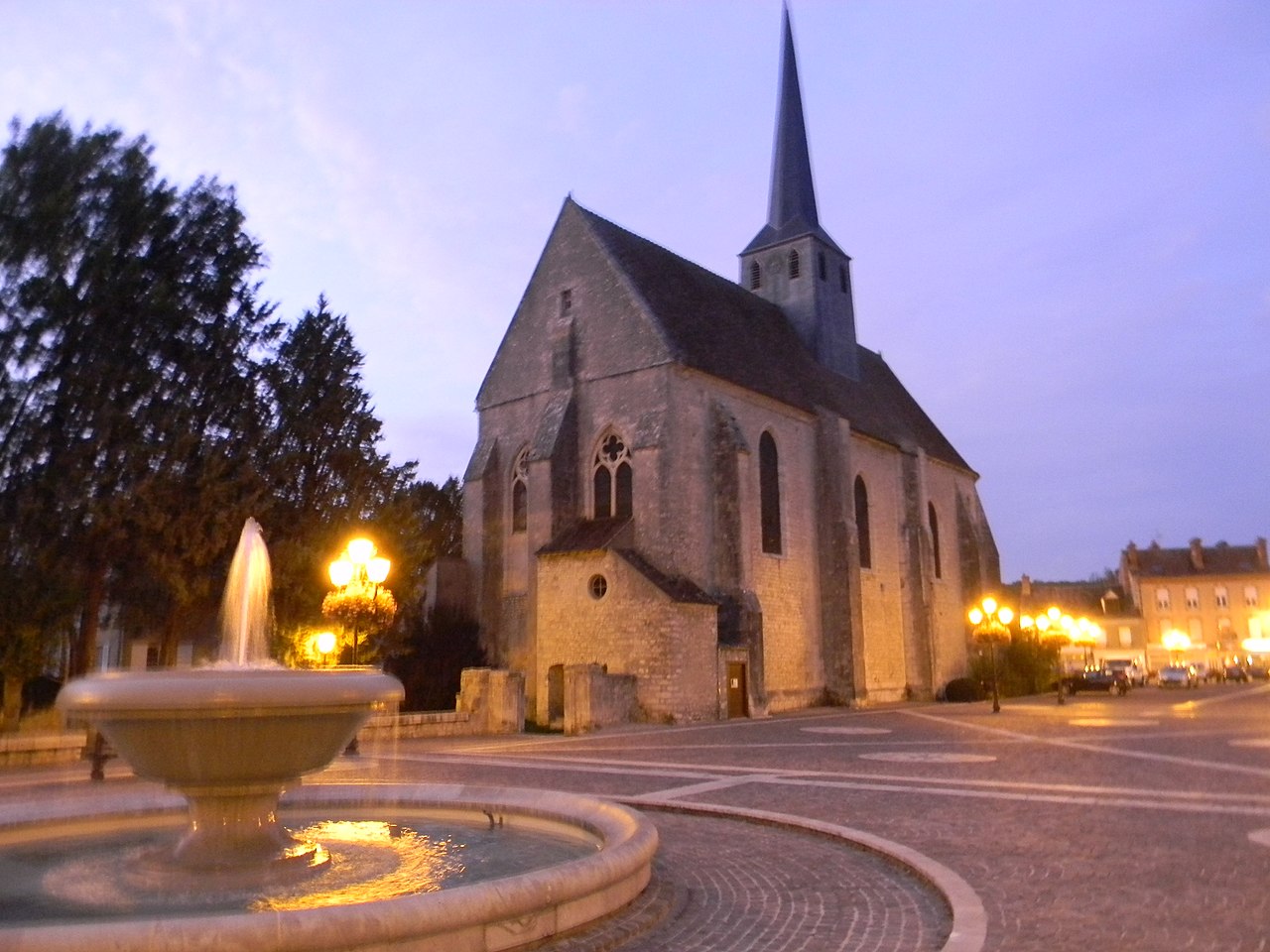 Vue de Château-Landon