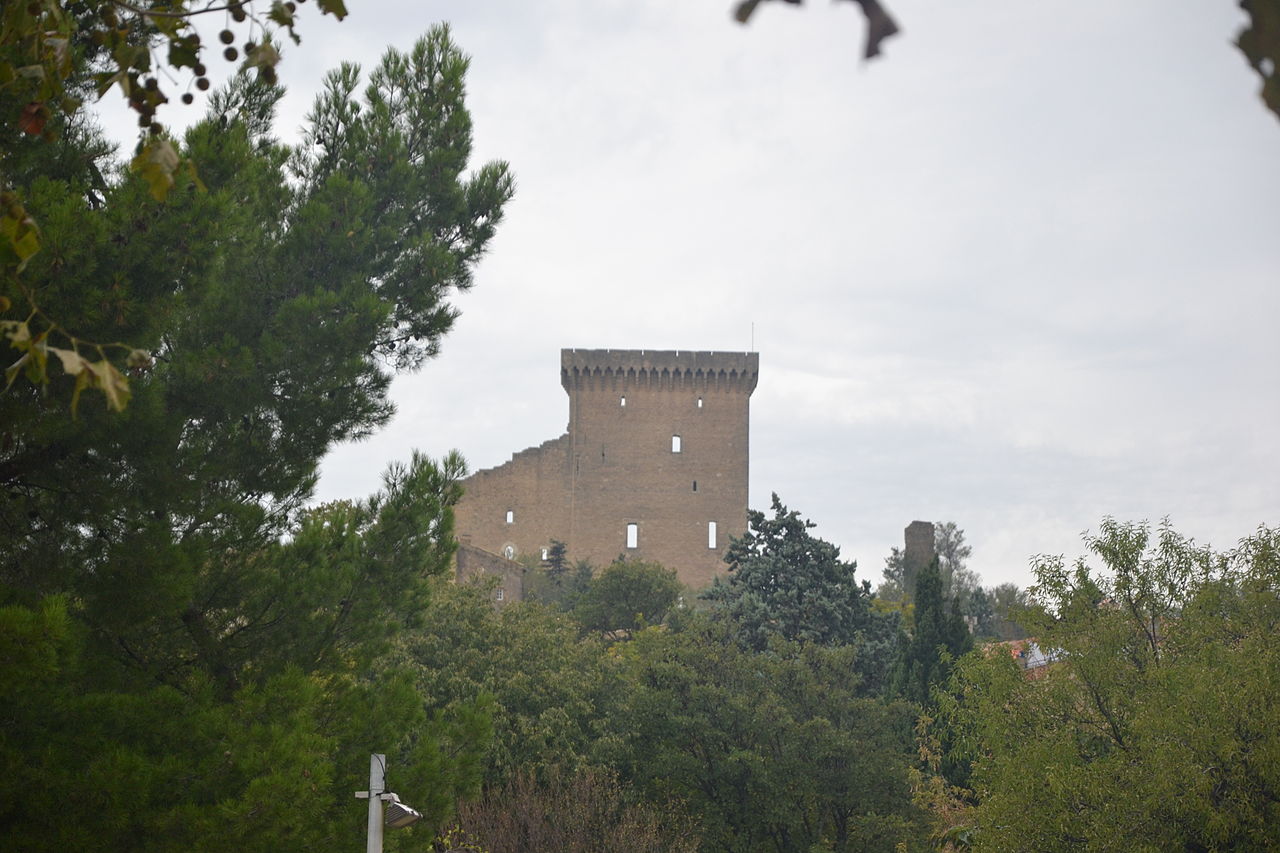Vue de Châteauneuf-du-Pape