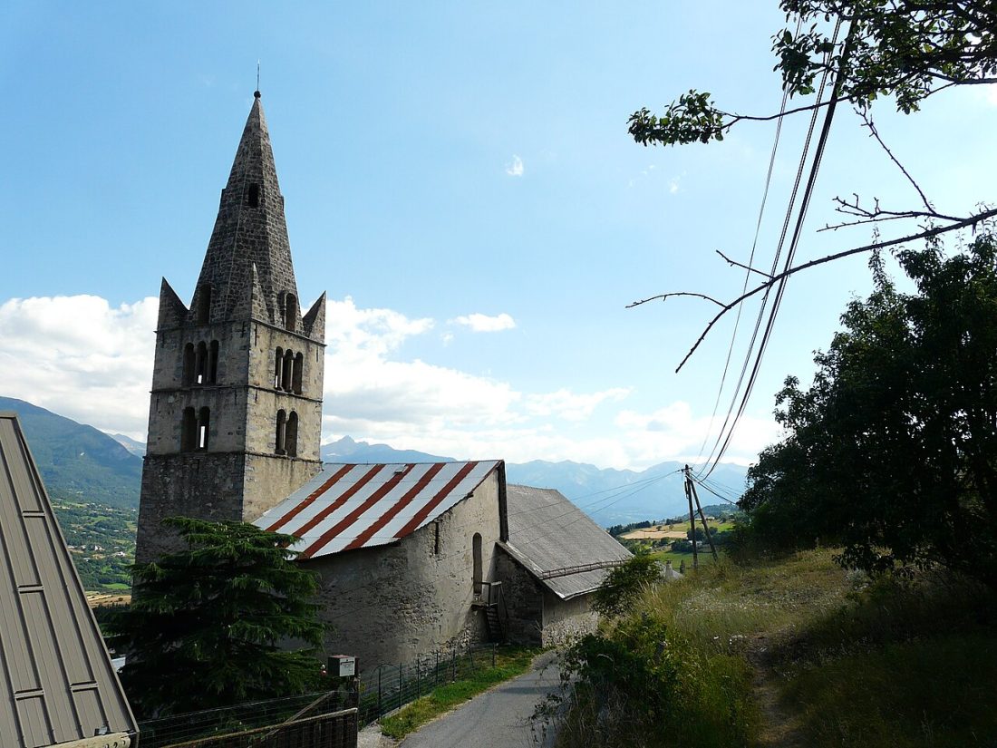 Vue de Châteauroux-les-Alpes