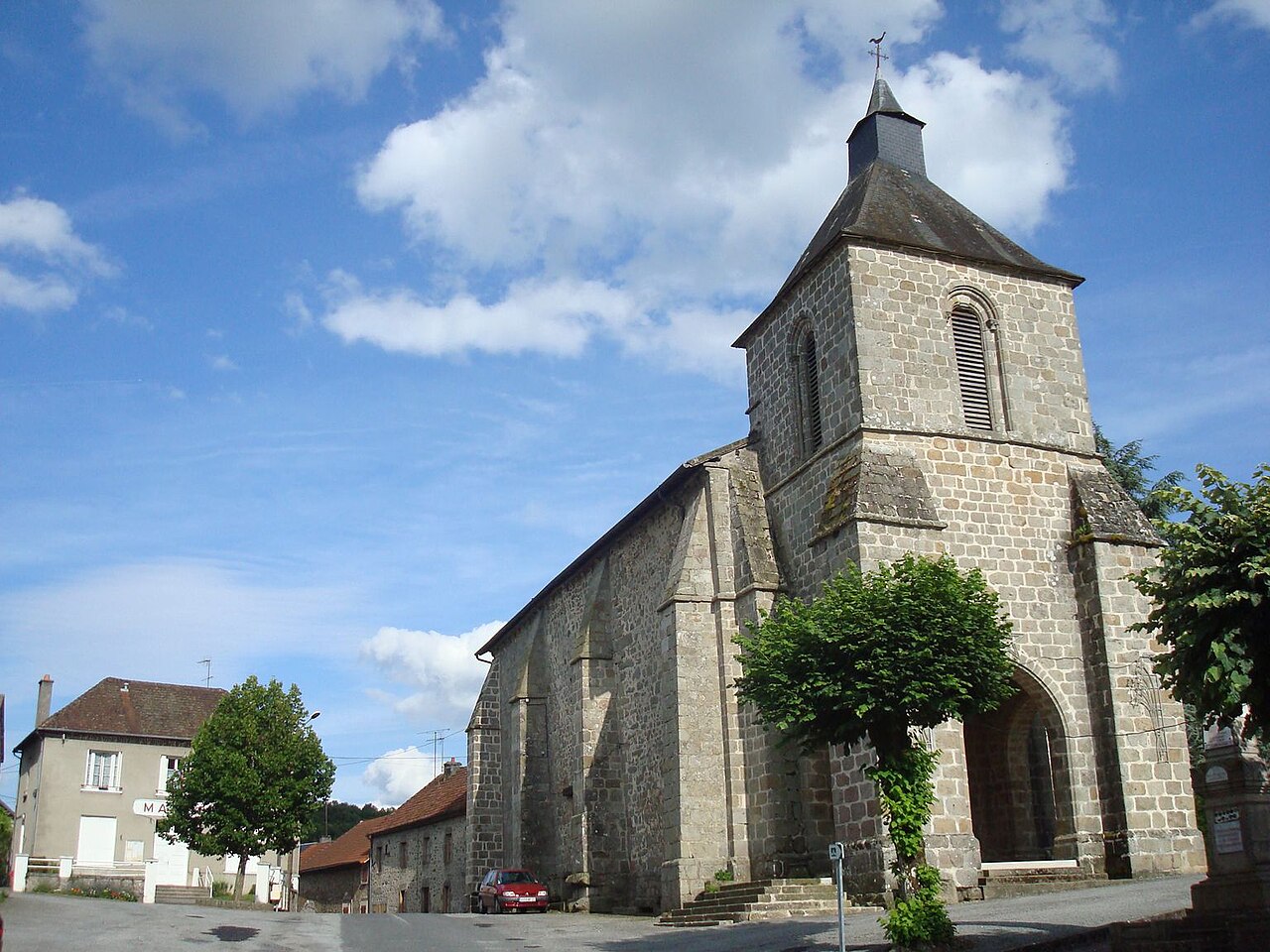 Vue de Châtelus-le-Marcheix