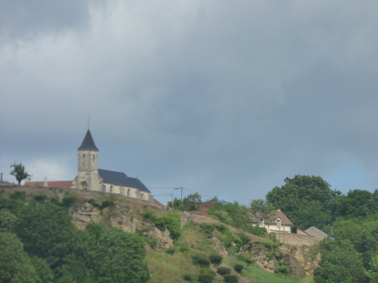 Vue de Chaudenay-la-Ville