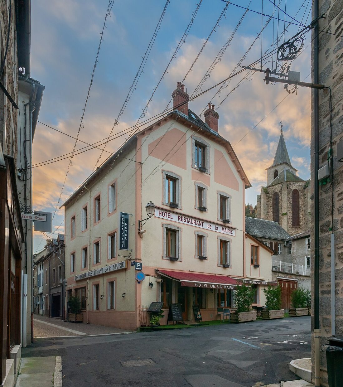 Vue de Chaudes-Aigues