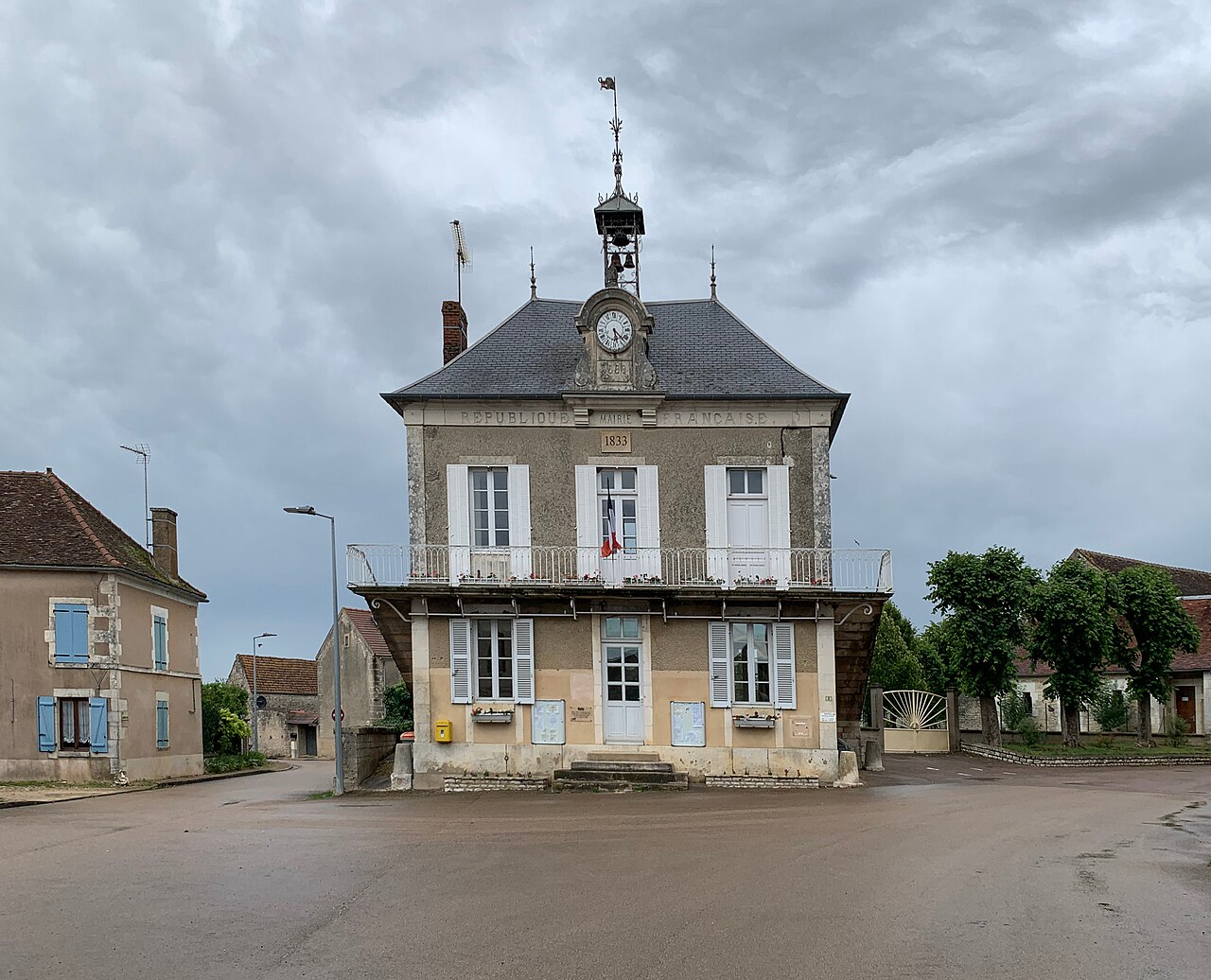 Vue de Chemilly-sur-Serein