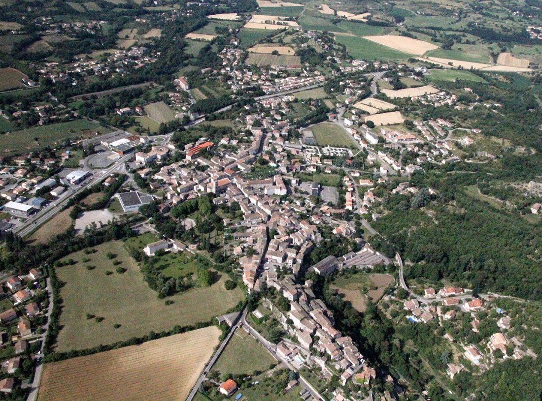 Vue de Chomérac