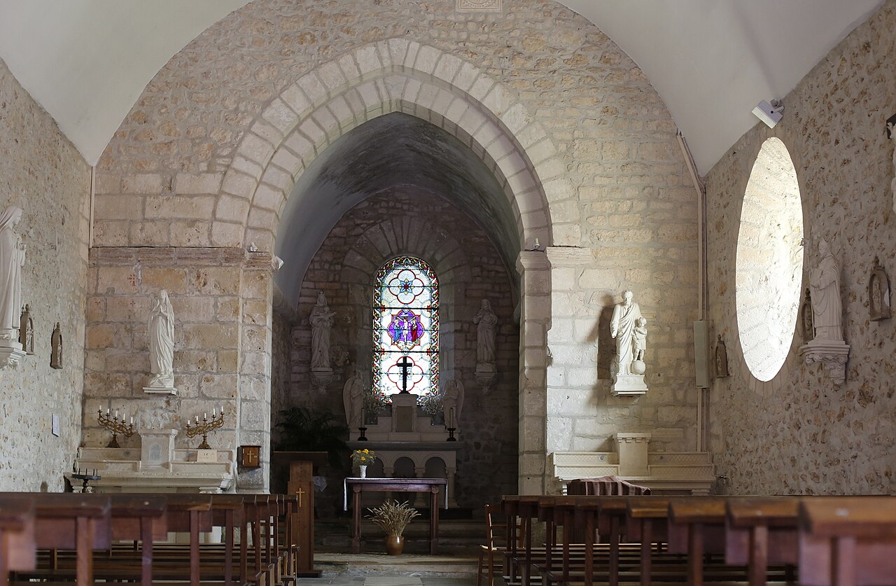 Vue de Civaux