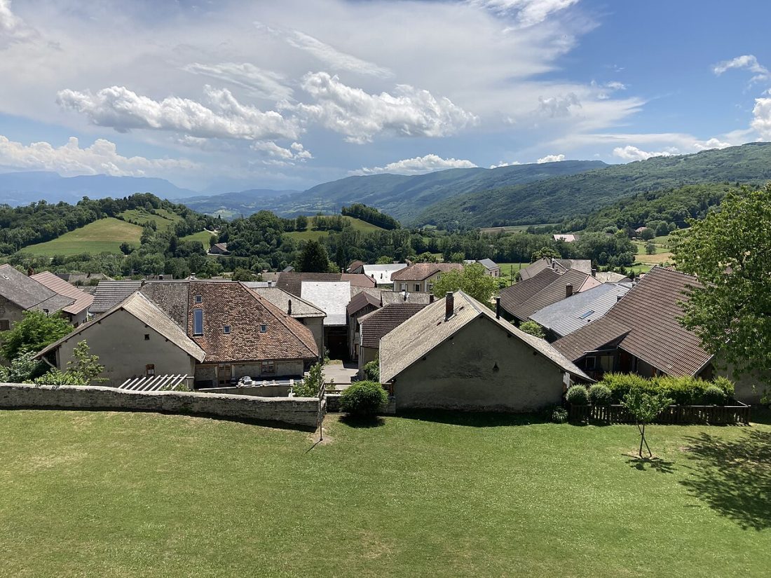 Vue de Clermont