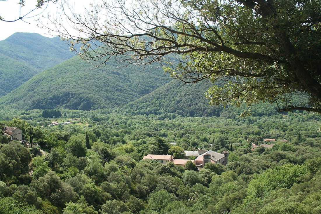 Vue de Colombières-sur-Orb