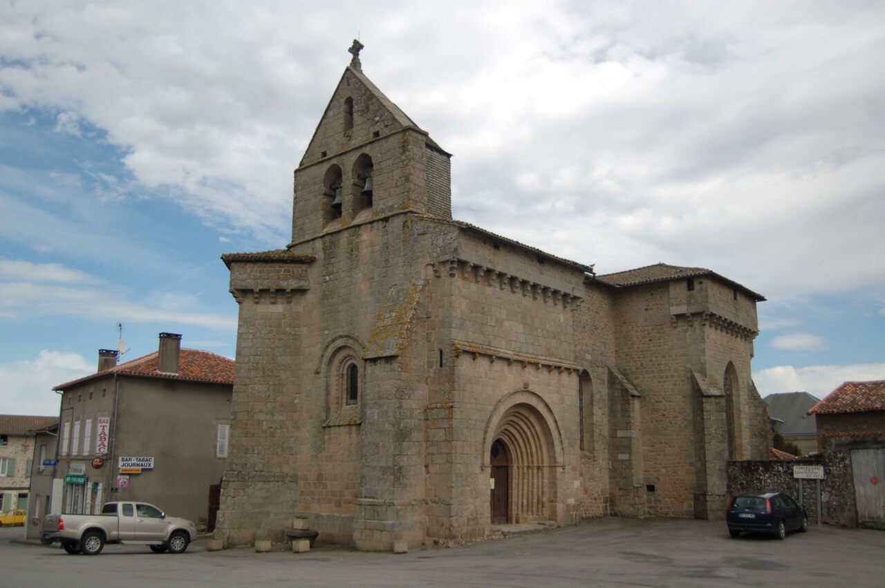 Vue de Compreignac