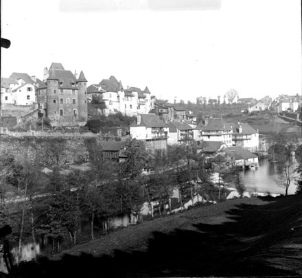 Vue de Condat-sur-Ganaveix