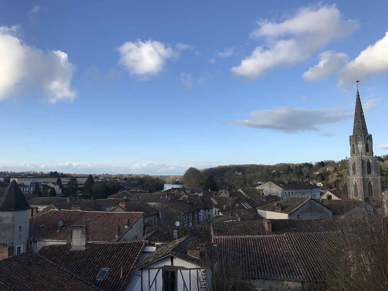 Vue de Confolens