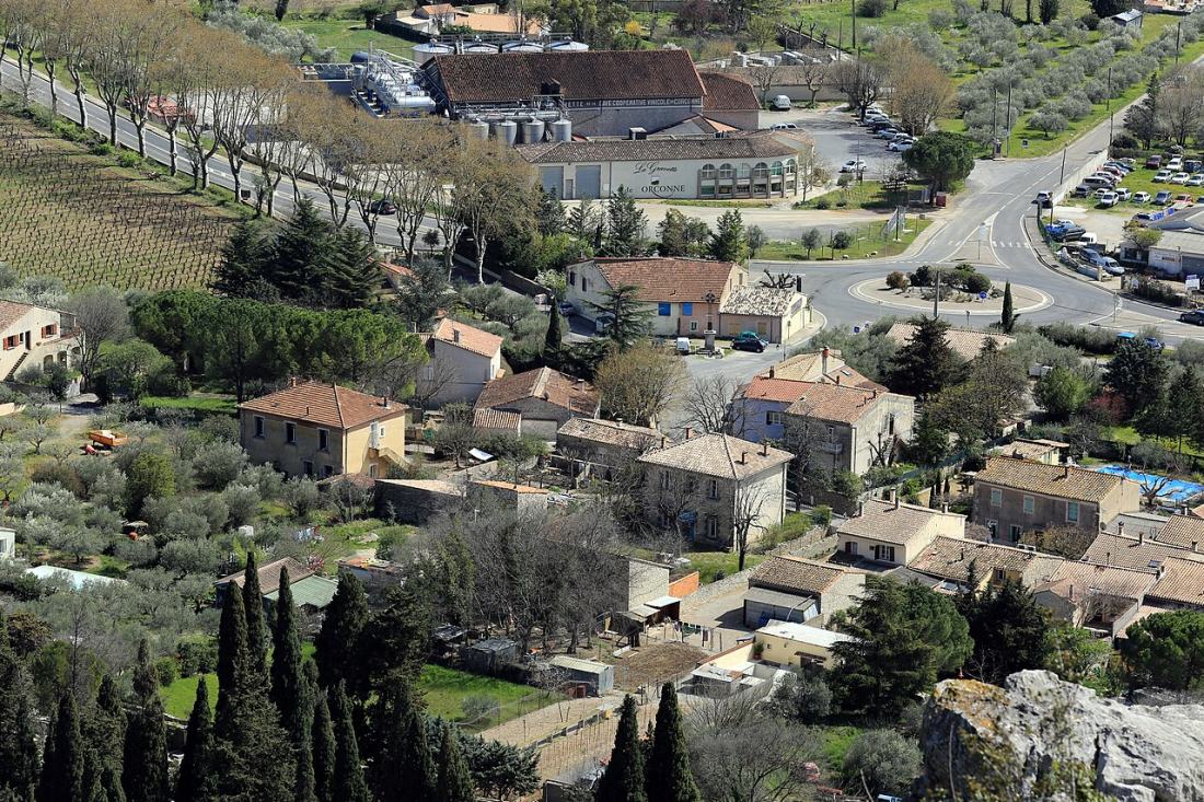 Vue de Corconne