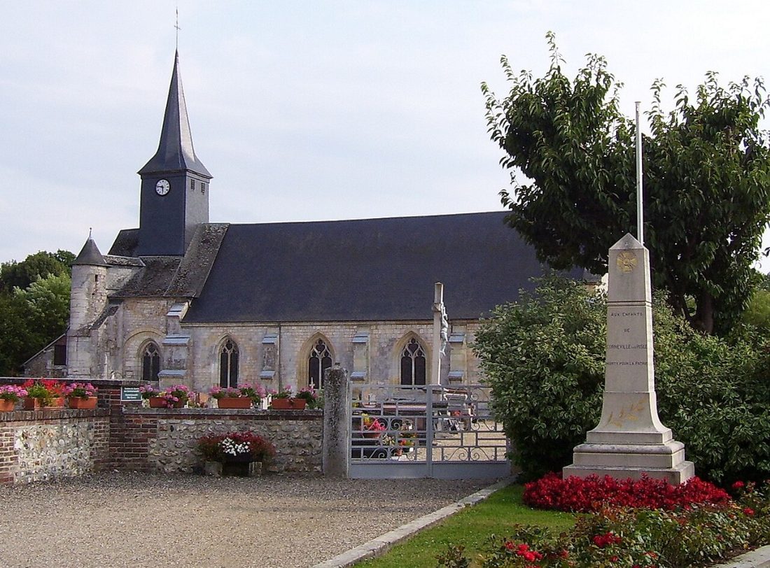 Vue de Corneville-sur-Risle