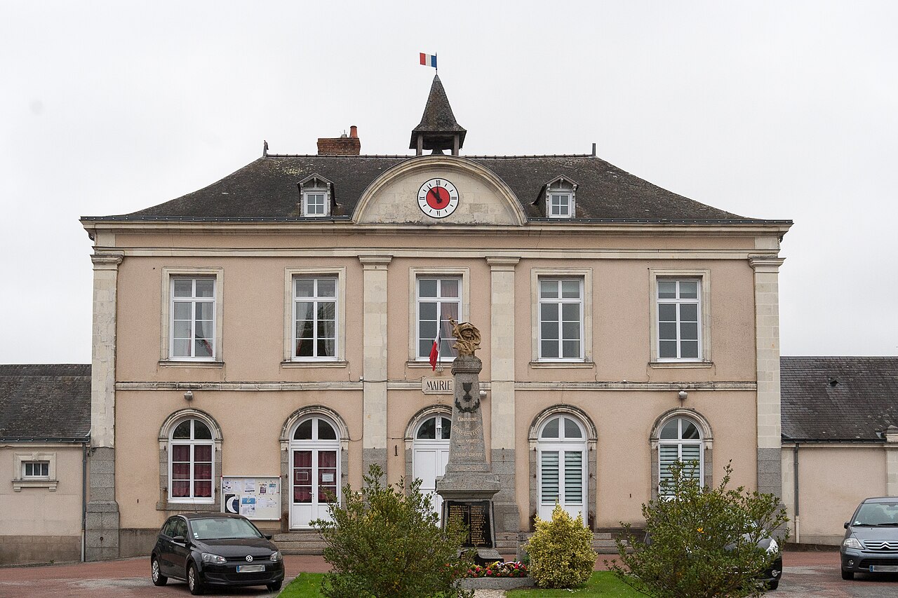 Vue de Cossé-le-Vivien