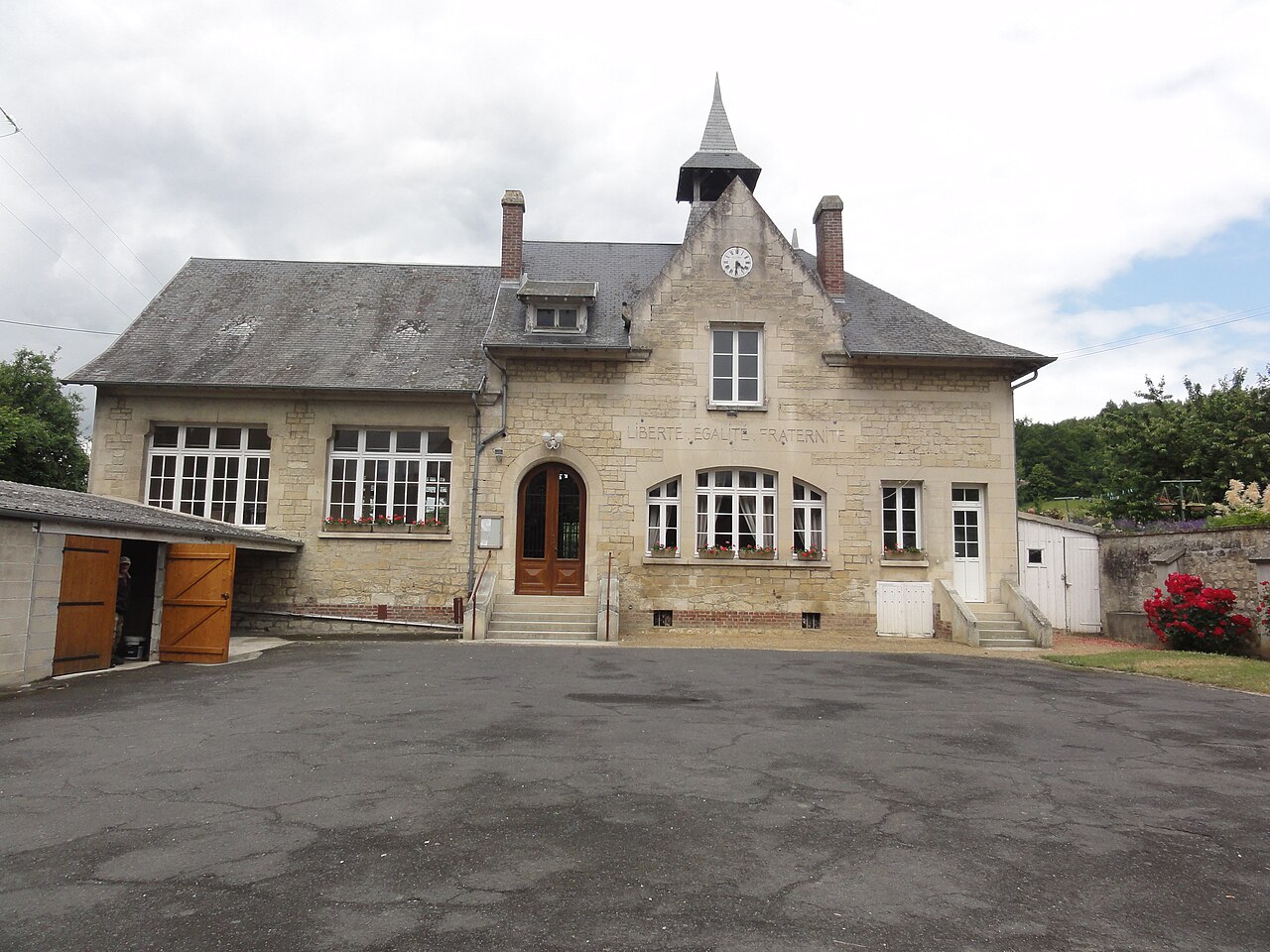 Vue de Coucy-la-Ville
