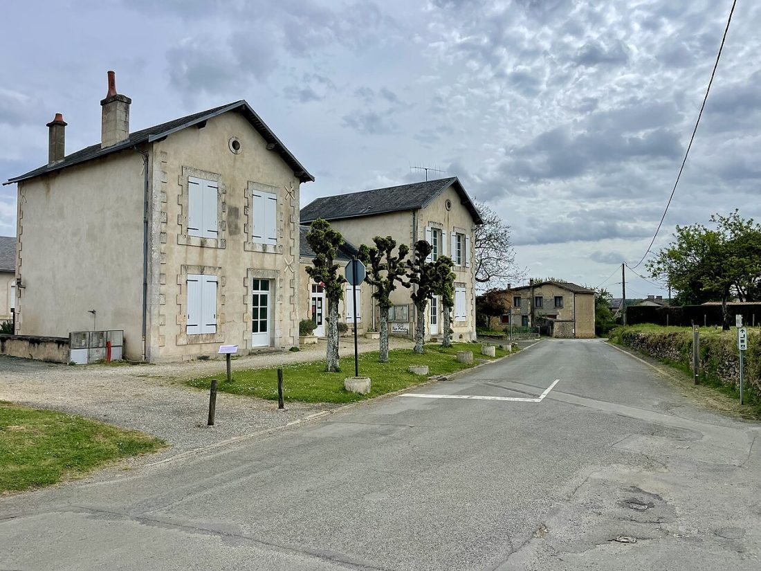 Vue de Coulombiers