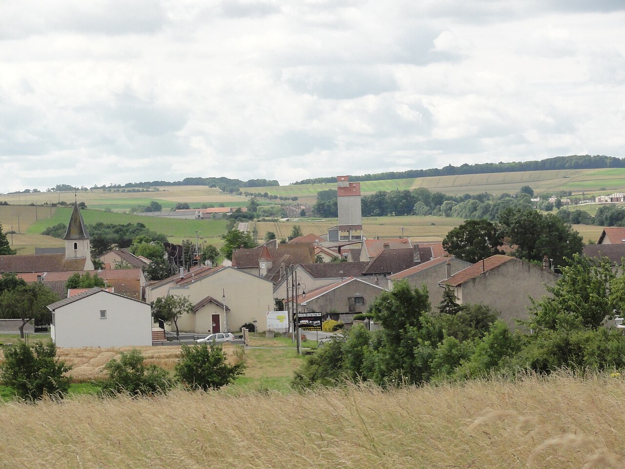 Vue de Courbesseaux