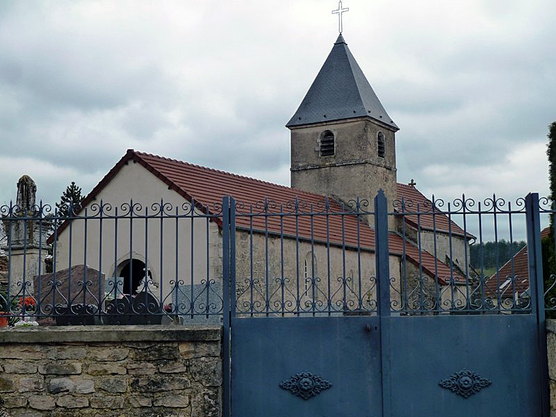 Vue de Courcelles-en-Montagne