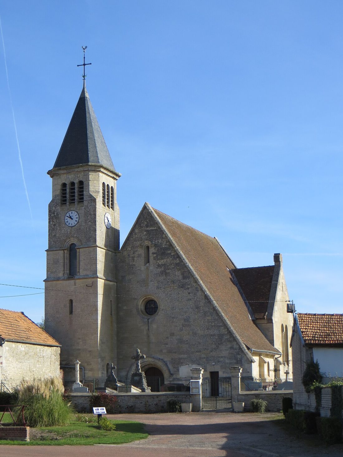Vue de Courcelles-Epayelles