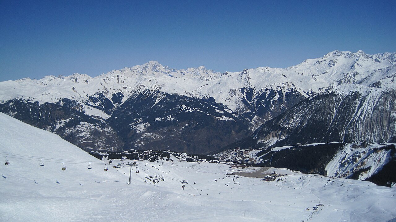 Vue de Courchevel