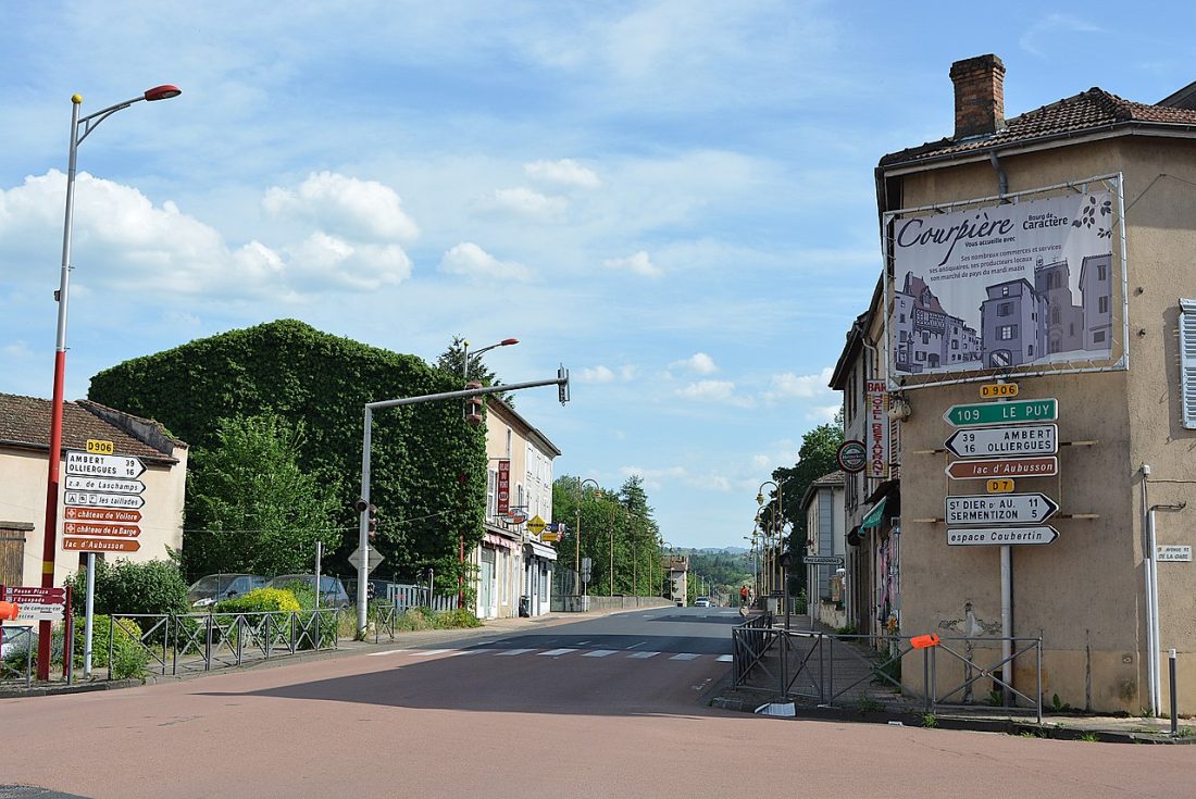 Vue de Courpière