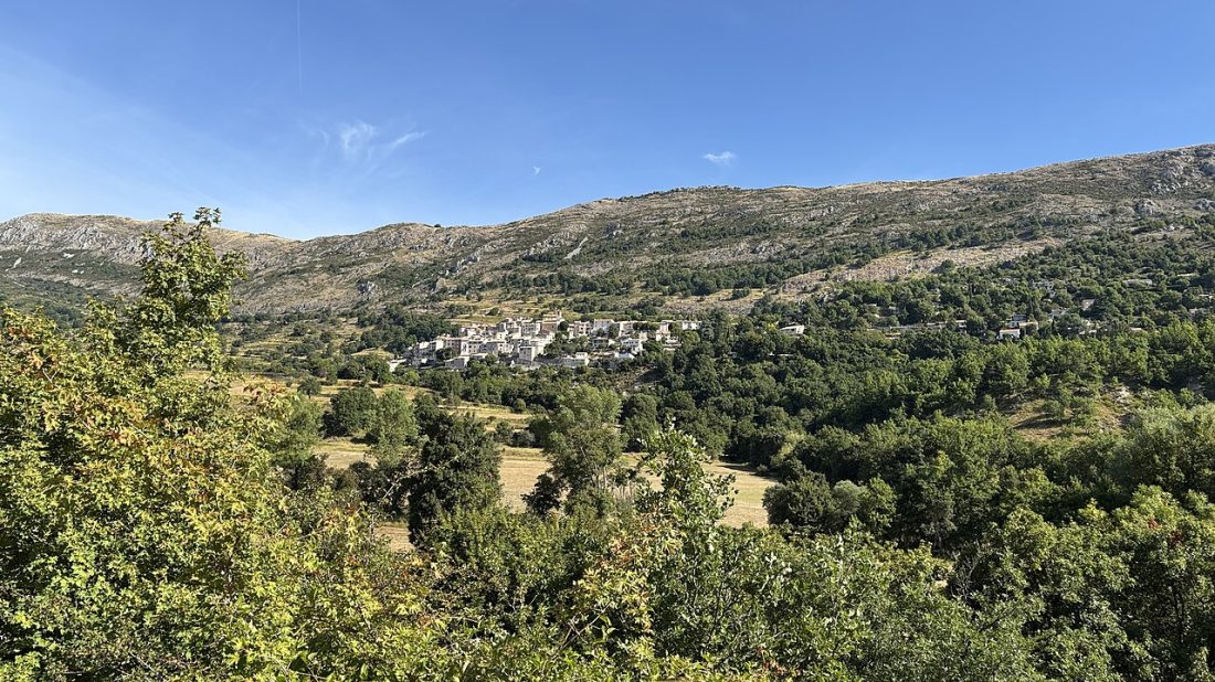 Vue de Coursegoules